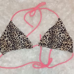 VS leopard top bathing suit